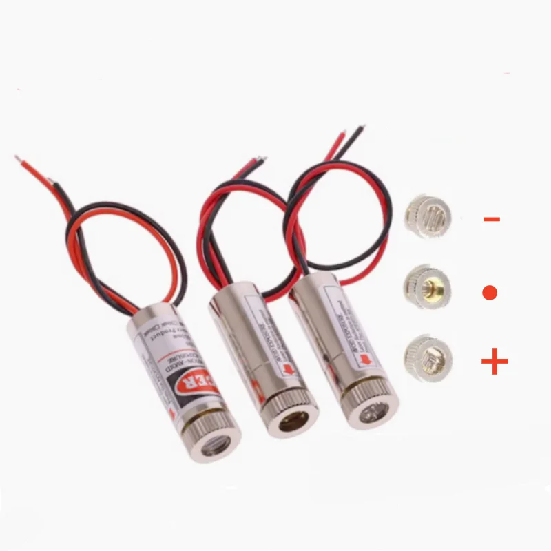 

1PCS New laser head Laser Tube Laser module 5MW Red Light monotype cross point laser head price discount