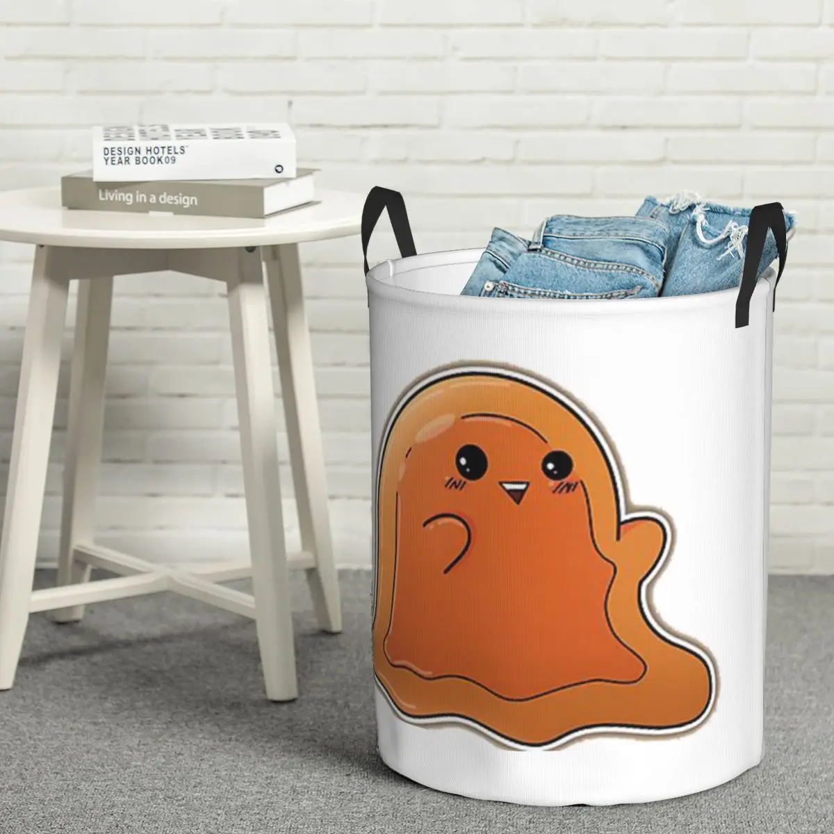 Laundry Collector SCP 999 The Tickle Monster Foldable Laundry Basket Large Storage Baby Washing Basket Home Organizer