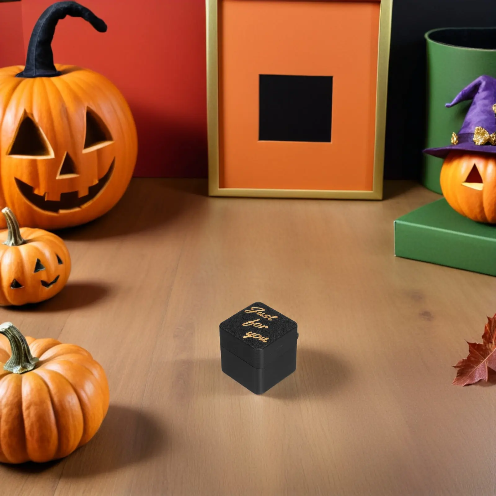 Skull in A Box Prank Realistic Fake Skull Hidden Scare Box Halloween Party Joke April Fools Scary Haunted House Prank Trick