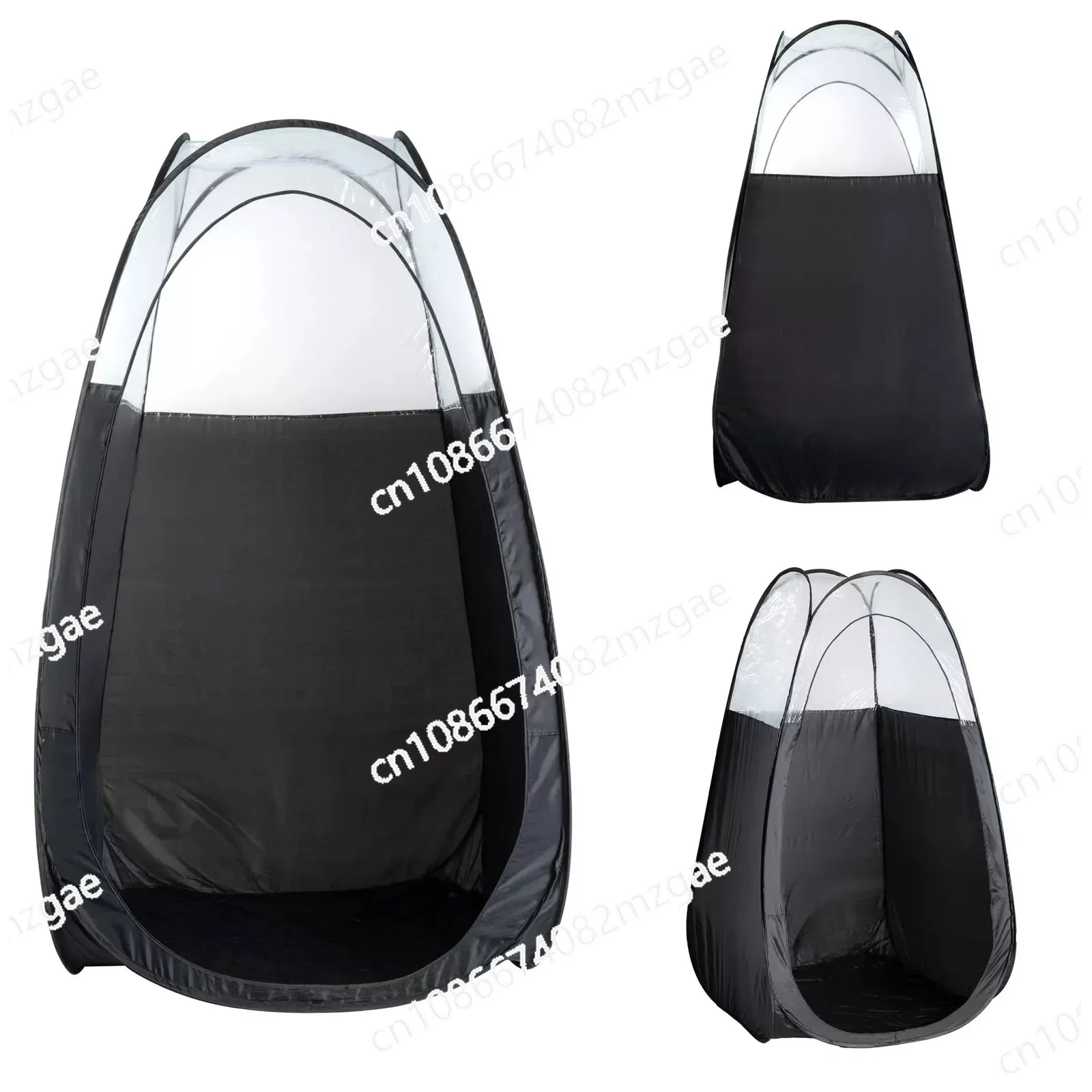 Professional Spray Tanning Tent for Outdoor Camping with Skylight Design, Pop Up Tanning Booth System and Canopy