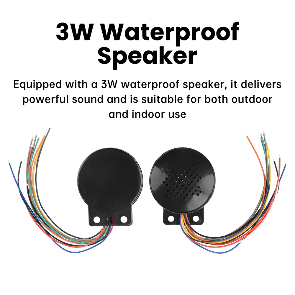 تيار مستمر 5 فولت 6-35 فولت سيارة بدء صوت 9 قناة الزناد مشغل MP3 مكبر صوت المطالبة إنذار الصوت عكس صفارة الإنذار الطنان إنذار القرن