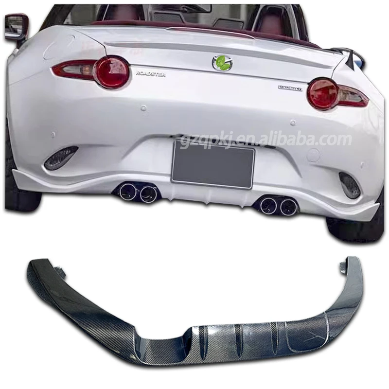 for Mazda Miata MX5 ND body kit MX5 AIMGAIN rear spoiler diffuser rear bumper carbon spoiler