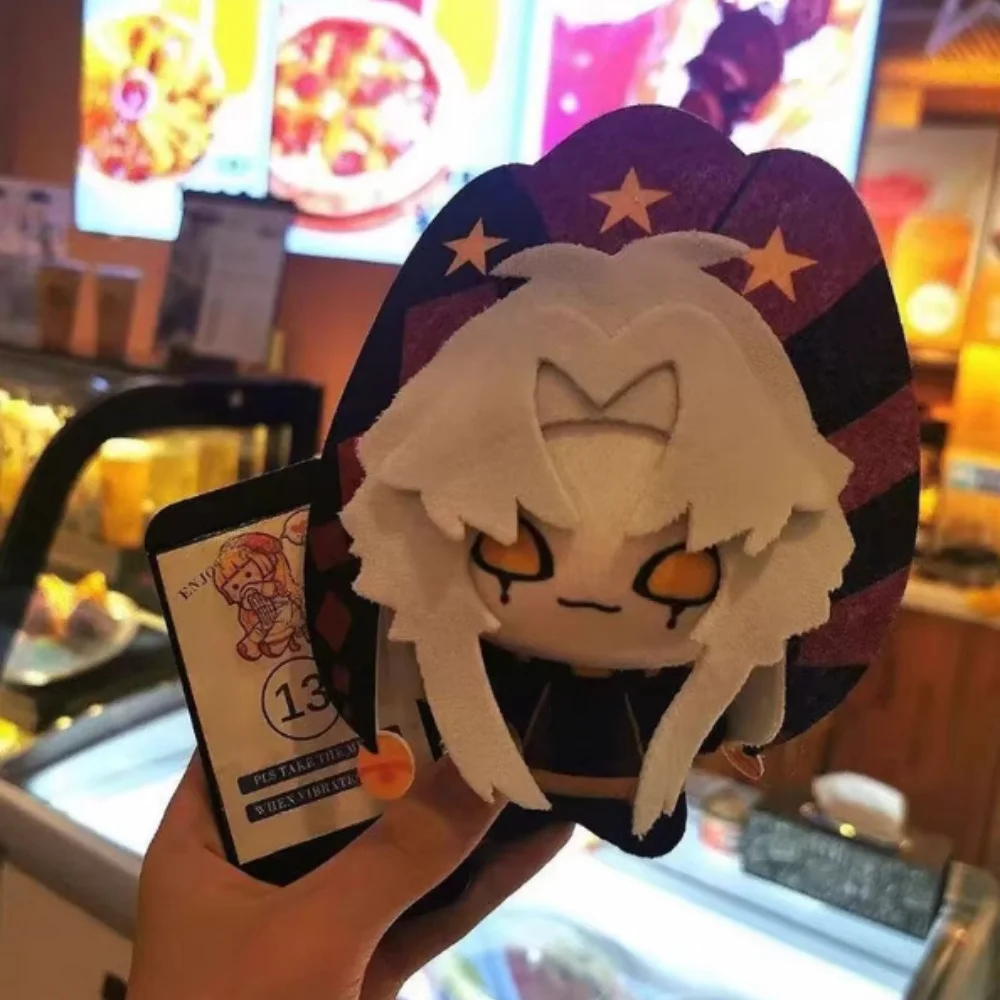 

Плюшевая кукла Пьеро Фрик из цирка, 10 см, в наличии, милая аниме-игрушка, подарок для детей и фанатов на День рождения, Рождество, Хэллоуин