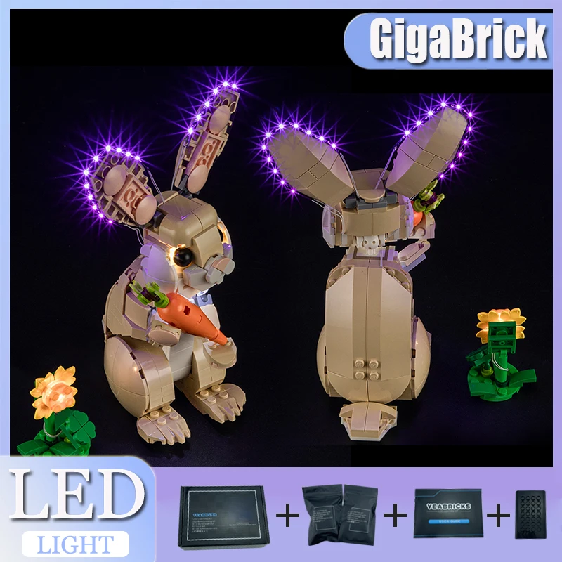 

Комплект светодиодных фонарей «сделай сам» для LEGO 31162, милый кролик (только светодиодный светильник, без модели блоков)