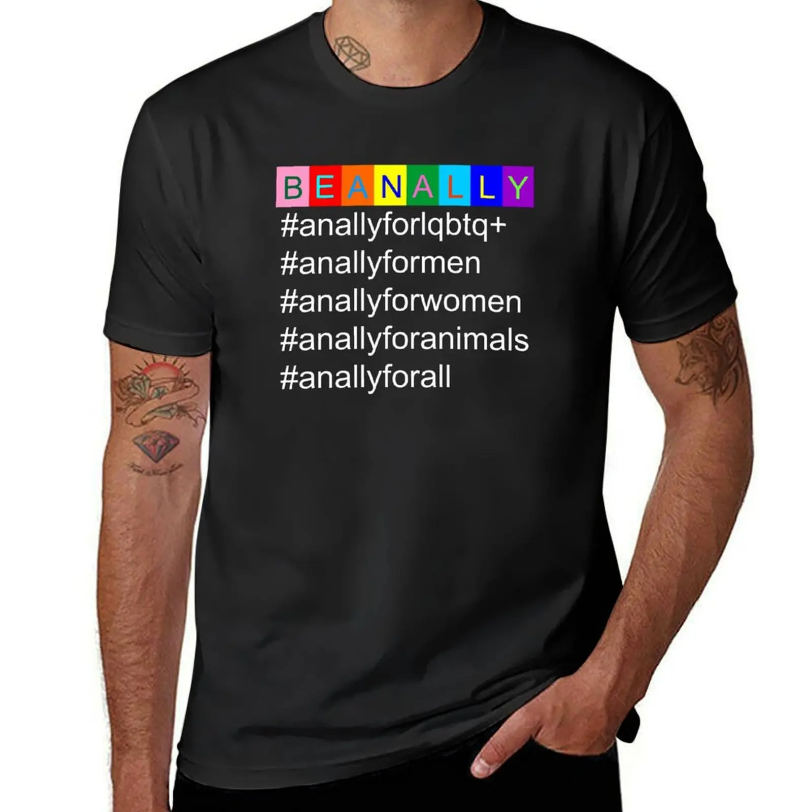 

Be An Ally T-Shirt tees topping gifts for boyfriend mens t shirt graphic