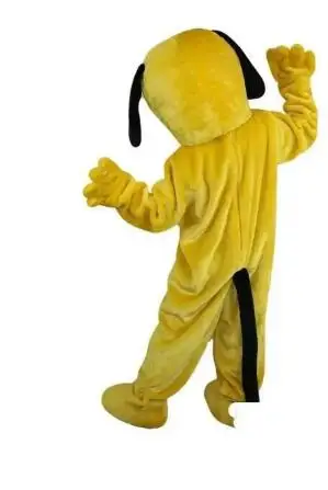 New Adult Halloween Christmas Yellow Dog Mascotte Fancy Cartoon Mascot Costume Plush Fancy Dress Mascot Costume