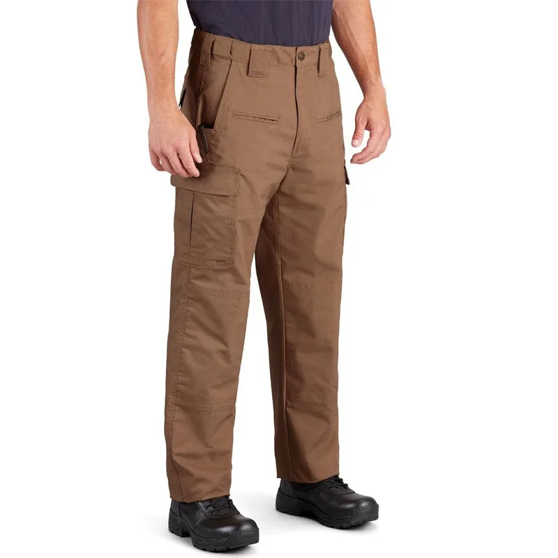 

2025 Fashion Temperament Solid Color Men's Casual Outdoor Sports Trousers, Cycling And Running Multi-pocket Overalls For Men