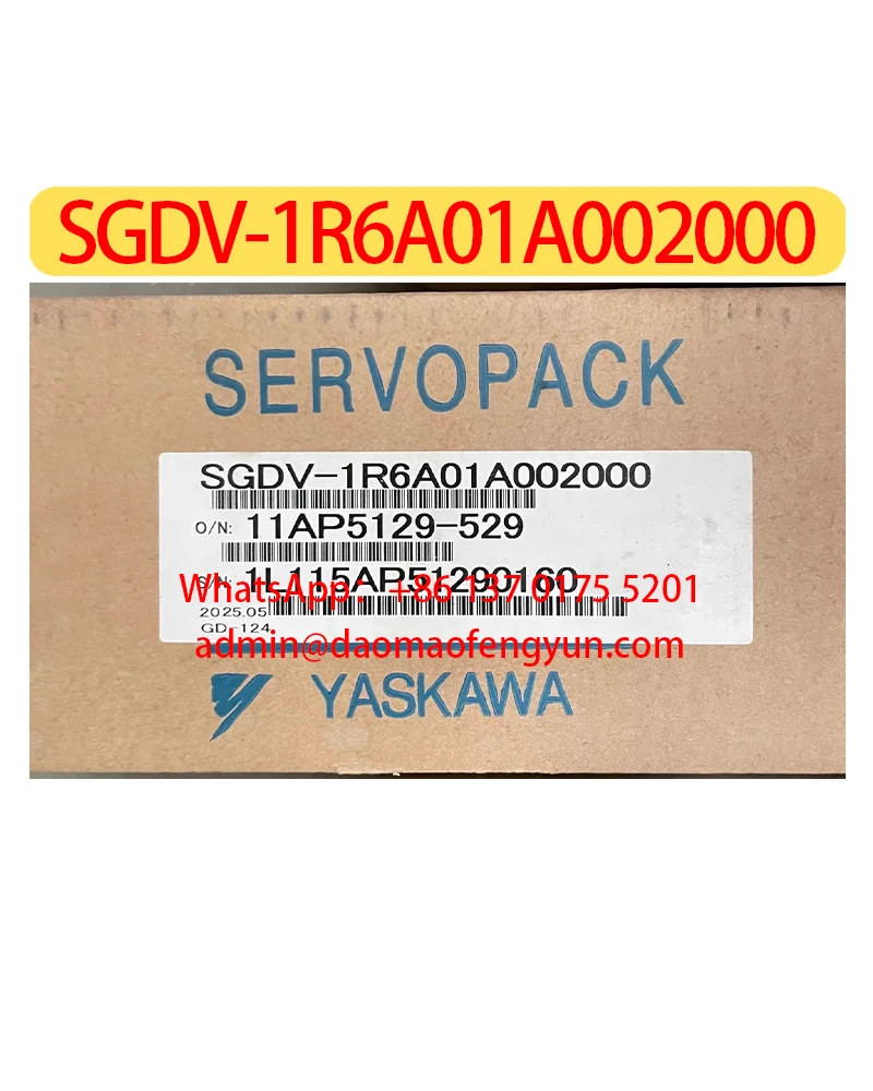 SGDV-1R6A01A002000 Brand New Servo Drive Original Genuine，Fast Shipping，SGDV 1R6A01A002000