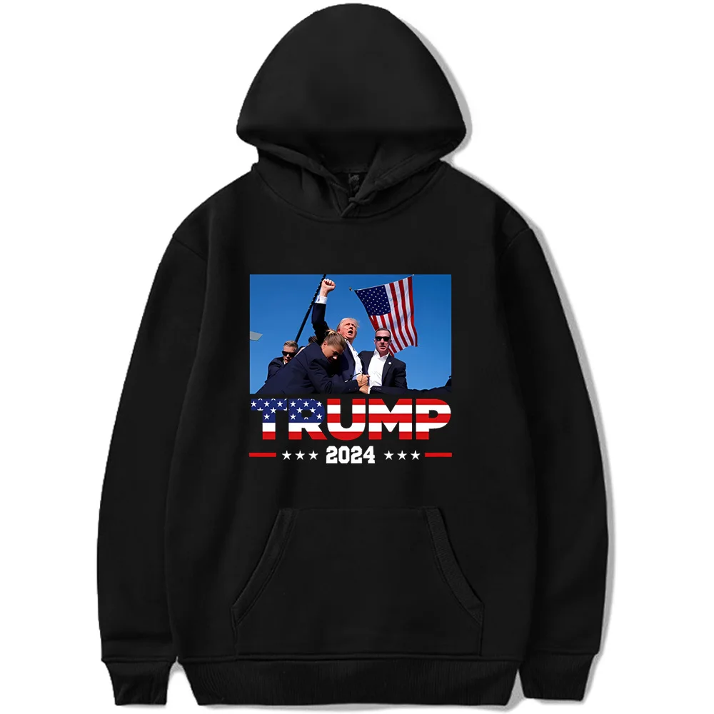 Donald Trump hoodie modern style kawaii streetwear patterned clothes for teens athleisure teen pullover hoddie manga harajuku