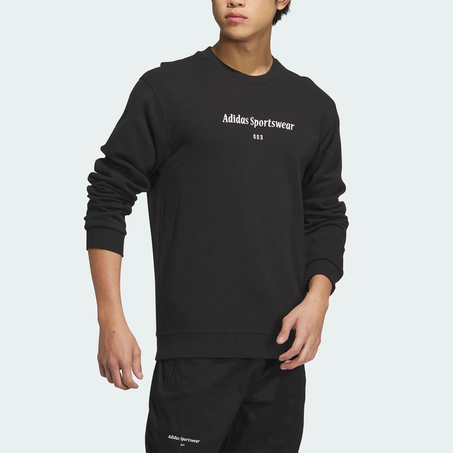 

Adidas Official Genuine ST GF GFX CREW Мужская спортивная толстовка с круглым вырезом IQ1369