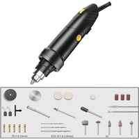 Electric grinder speed control electric polishing cutting tool small handheld carving hand drill