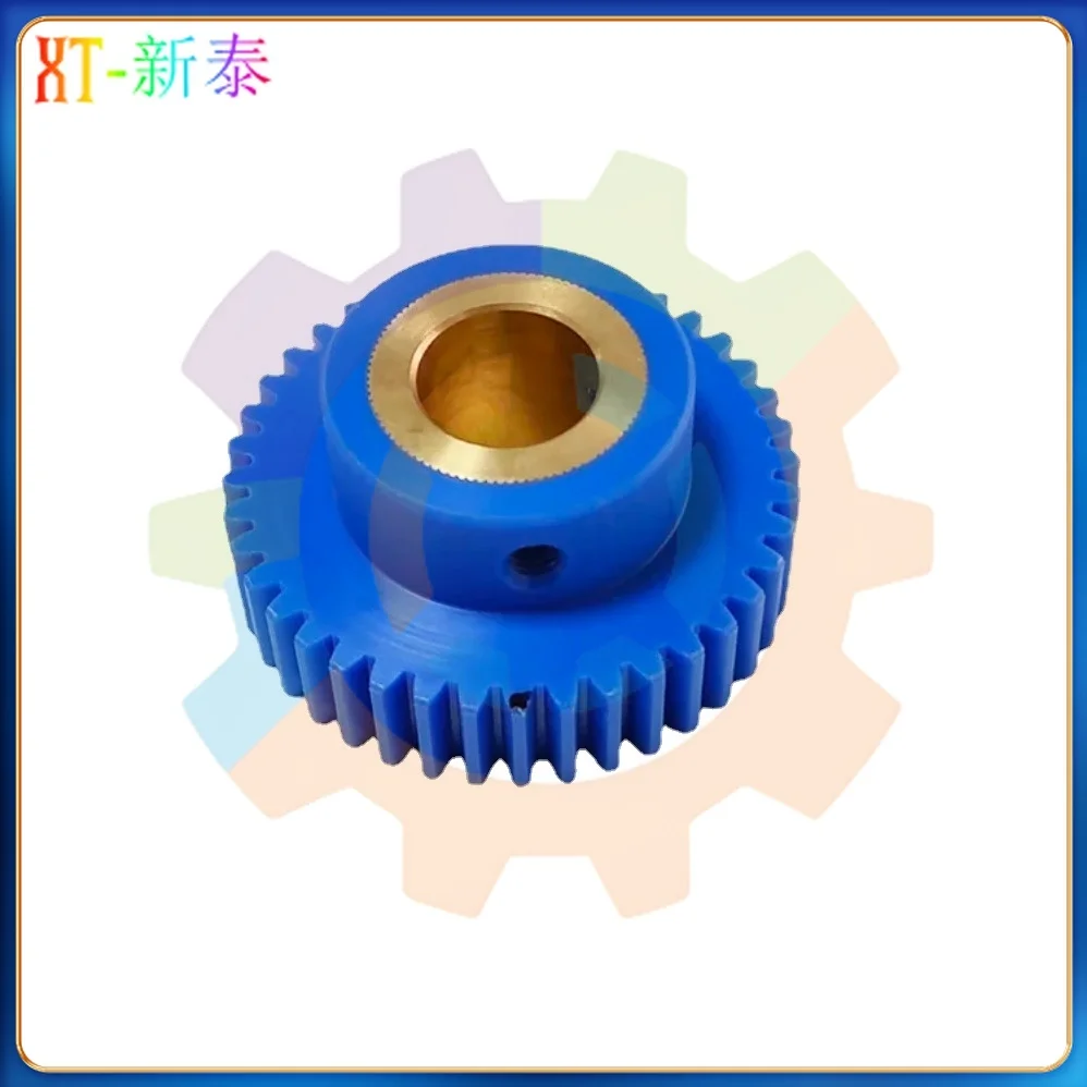 Best Quality Blue 40 Teeth 84x25x40mm 81x25x42mm 38 Teeth  Gear For Komori Offset Printing Machine