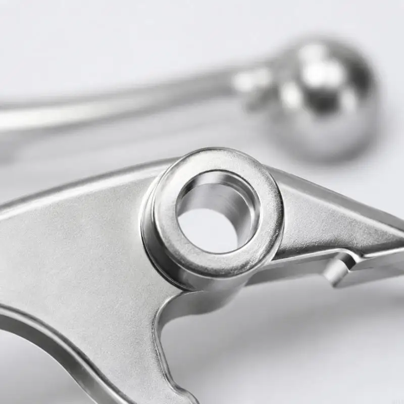 M76E Motorrad-Handbremshebel aus Druckguss für In 10 Tuttio Soleil01, 1 linker und 1 rechter Hebel mit gebogenen Griffen – Detail 9