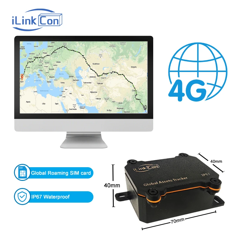 iLink Con High Quality 4G Shipment Car Tracking Device Vehicle Real Time Locator GPS Tracker Device