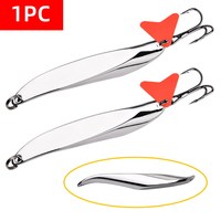 1PC Spinner Spoon Metal Lures 5g 10g 15g 20g 25g 30g 40g 60g 90g Treble Hook Artificial Bait for Bass Trout Pesca Fishing Tackle