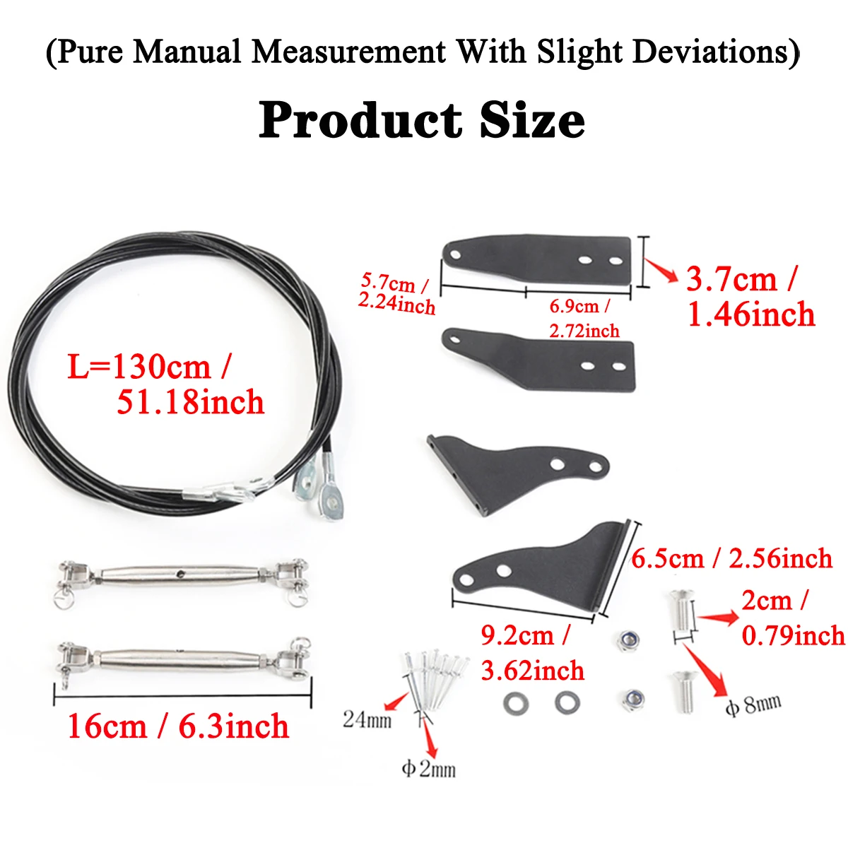 Hood Limb Riser Kit Obstacle Eliminate Rope Branch Brush Line Protector for Jeep Wrangler JK JKU 2007-2018 Exterior Accessories