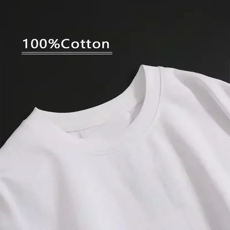 2024 American Fashion New Style Men\'s and Women\'s Cotton Short-sleeved T-shirt European and American Fashion Men and Women