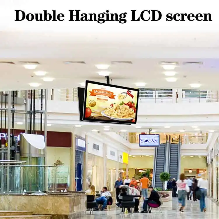 43 49 55-inch Indoor Wall-mounted LCD Menu Display For Digital Signage Advertising Boards In Coffee Shops