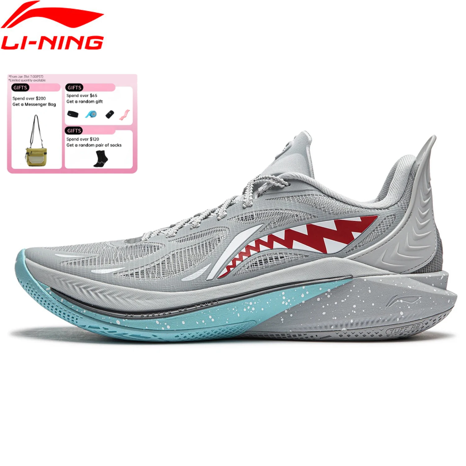 

Li-Ning Men SONIC XII Мужская профессиональная баскетбольная обувь BOOM подушка легкой пены плюс носимые спортивные кроссовки AB