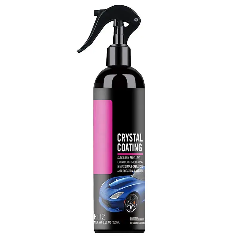 

High Protection Quick Car Coating Spray High Protection Liquid Rapid Car Wax Polish Ceramic Spray Coating 250ml Rapid Car Wax