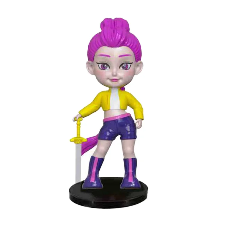 2026 Kpop Demon Hunters Anime Figure Toys Cute PVC Blind box Joints Action Figure Model Dolls Kids Birthday Decoration Toy Gifts