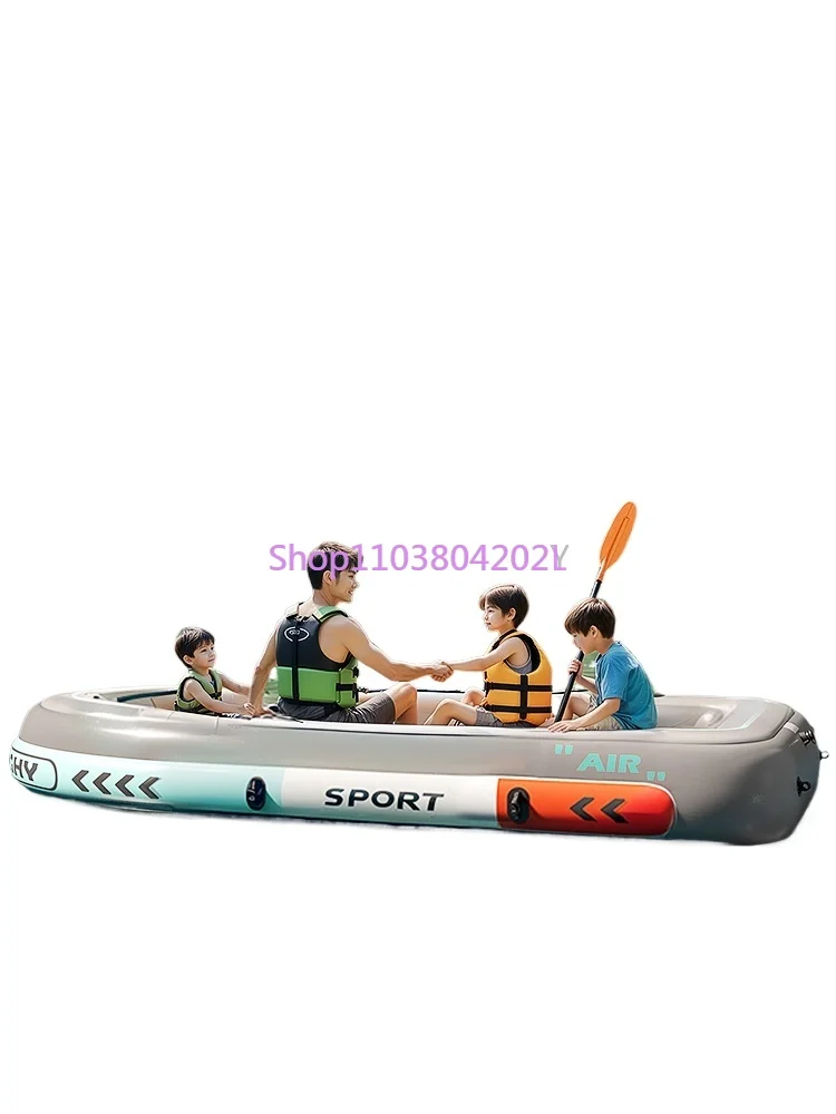 

Kayak Inflatable Thickened Rubber Outdoor Play Air Cushion Boat Assault Boat Lifeboat Family Kayak