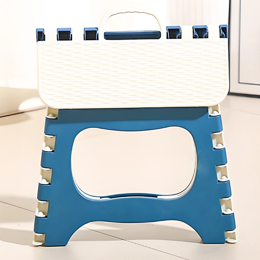 مقعد قابل للطي للأطفال، مقعد رائع وخفيف الوزن ومحمول قابل للطي، مسند قدم صغير مع مقابض، مقعد سفر خارجي، أدوات منزلية