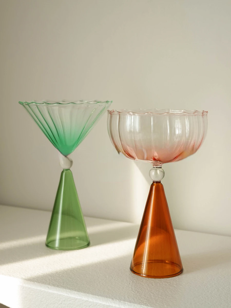 1pc Champagne Coupe Cocktail Glass Flutes Glass Whiskey Cups Tall Glasses Glass Cups Champagne Flute Wine Goblet