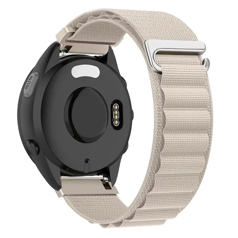 20 mm 22 mm Alpine Loop Nylonband für Garmin Forerunner 265 165 55 965 570 970 Armband Armband Garmin Active6-5/Venu 4/3 Gürtel – Detail 9