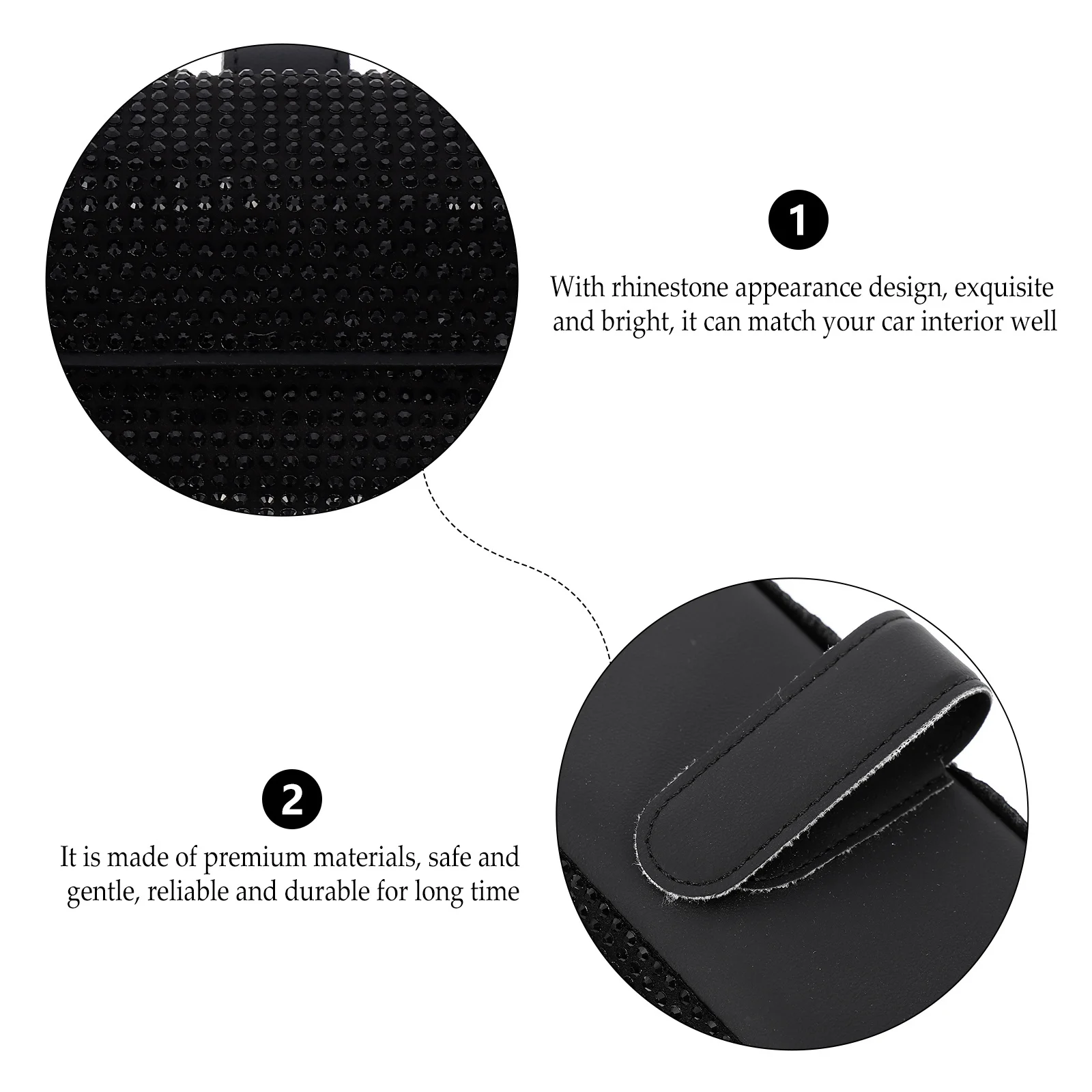 

Sunglasses Holder for Car Eyeglass Clip Unique Accessories Clips Cars Pu