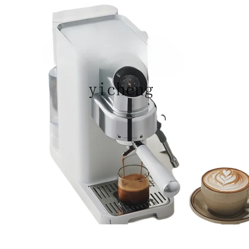 

ZF Coffee Machine Small Household Espresso New Full & Semi Automatic Steam Frothed Milk