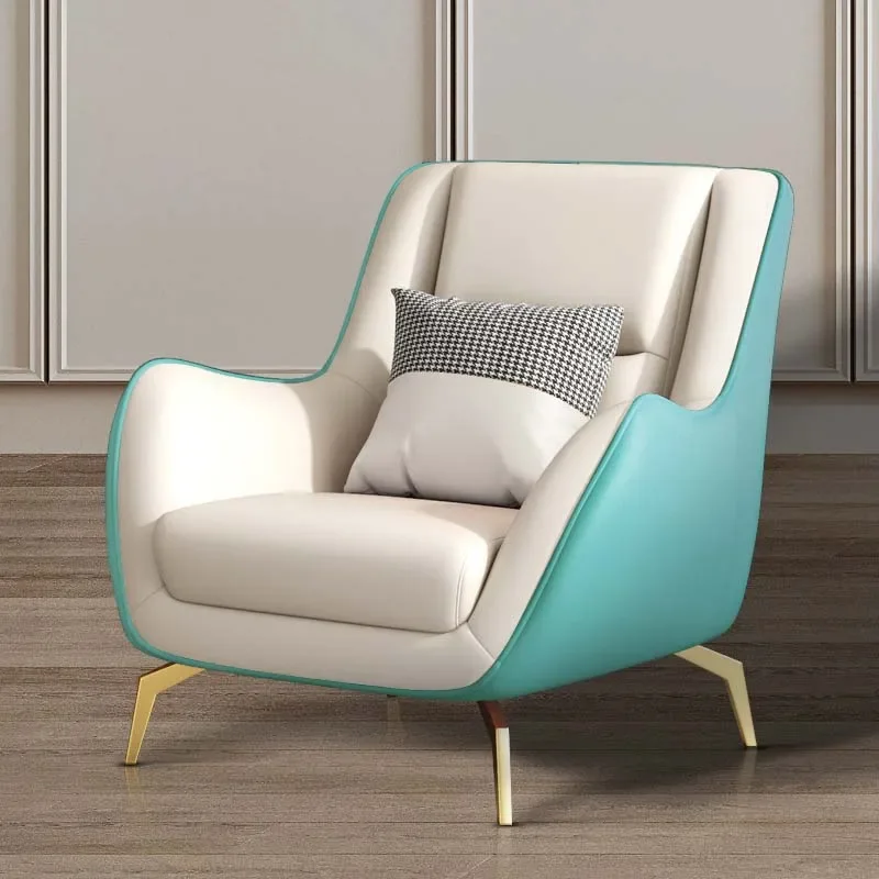 Single Living Room Chairs Bedroom Contemporain Reclining Kids Meditation Luxury Lazy Chair Design Sillas  Solid Furniture