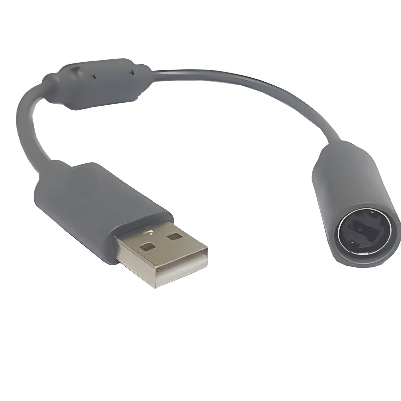 For Xbox 360 Controller Cable Splitter USB Breakway Wire Game Player Convert Adapter Line Connector Cord Replacement Cable