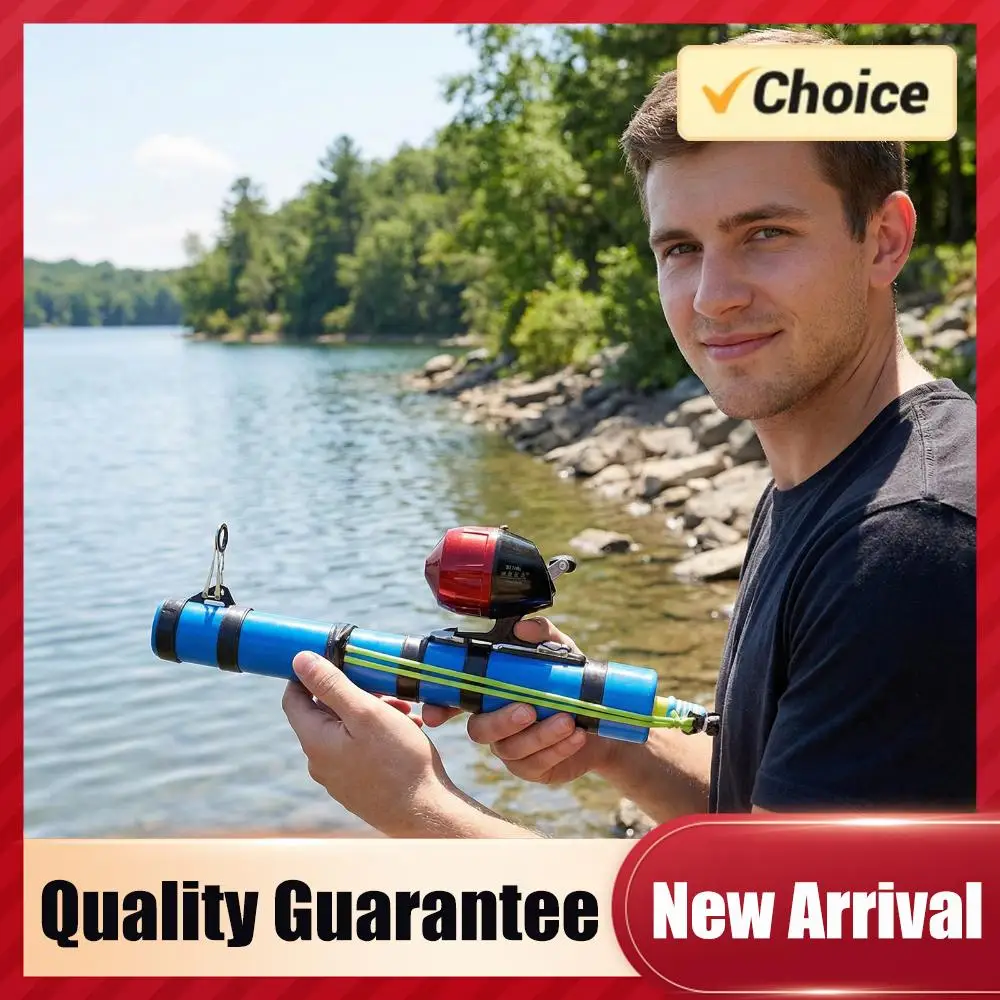 

Многофункциональный компактный держатель для удочек и катапульт для рыбалки, многоразовый, для точного заброса приманок, для активного отдыха и путешествий