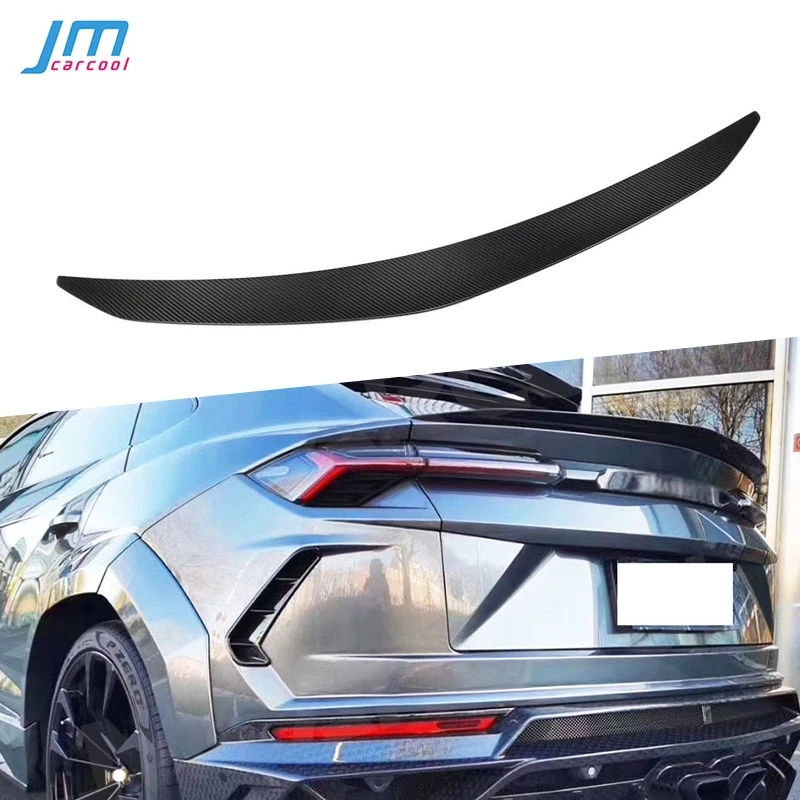 

Dry Carbon Fiber Rear Trunk Boot Spoiler FRP Prime Lip Wings Case For Lamborghini Urus Auto Car Decoration