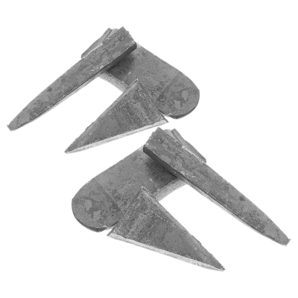 

6pcs Handmade Blacksmith Tools Wedges for Woodworking Heavy Duty Hammer Handle Replacement Iron Axe Wedge Accessories