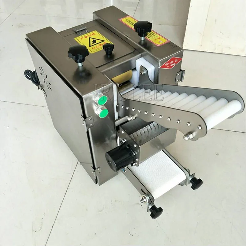 110V 220V Business Automatic Dumpling Skin Machine Wonton Dumpling Skin Machine Dumpling Wrapper Machine Size Customizable