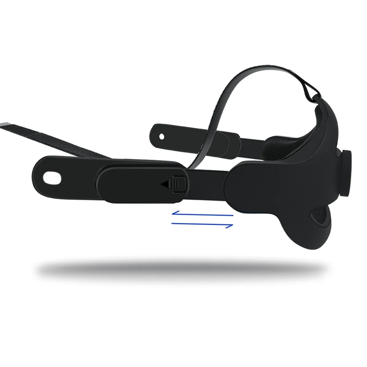 Cinturino per auricolare VR per Oculus Quest 3 cuscino per la testa migliorato regolabile che indossa cinturino per la testa per Oculus Quest 3-nero