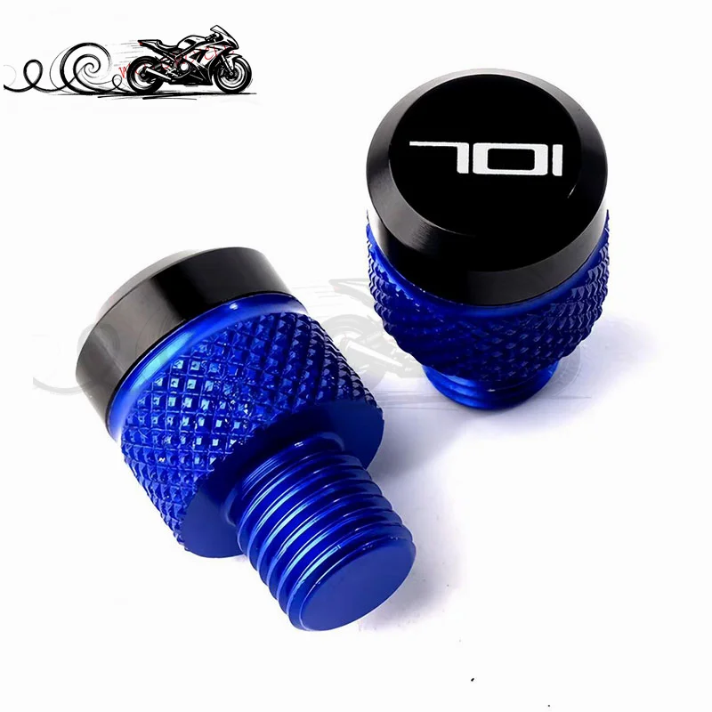 ل Husqvarna Svartpilen 401 250 701 Vitpilen 250 Norden 901 2018-2024 دراجة نارية CNC المرايا ثقب التوصيل مسامير قبعات الموضوع الترباس