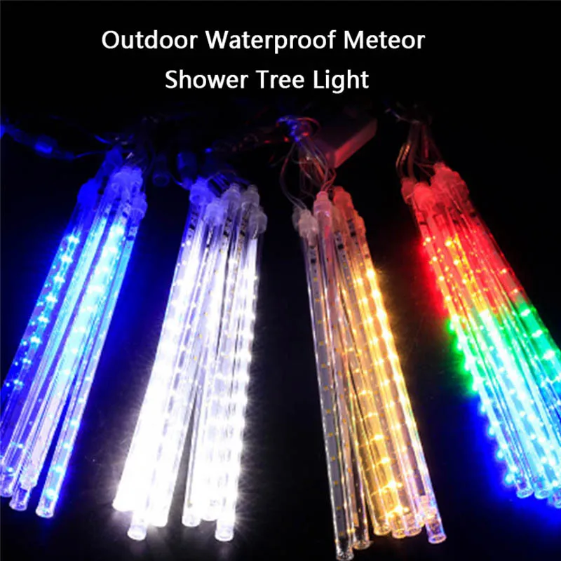 Meteor Light String LED IP65 Waterproof Outdoor Engineering Decorative Festival Atmosphere Light PVC Material