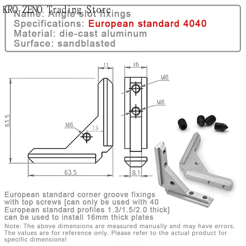 2/4Pcs Angle Slot Connector 2020 3030 4040 Panel Iinstallation Board Angle Slot Fixing Hardware Door Frame Corner Code Profile