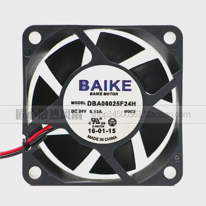 New Original BAIKE DC24V 0.13A DBA06025F24H 60mm 25mm Inverter Cooling Fan for Electronic Devices