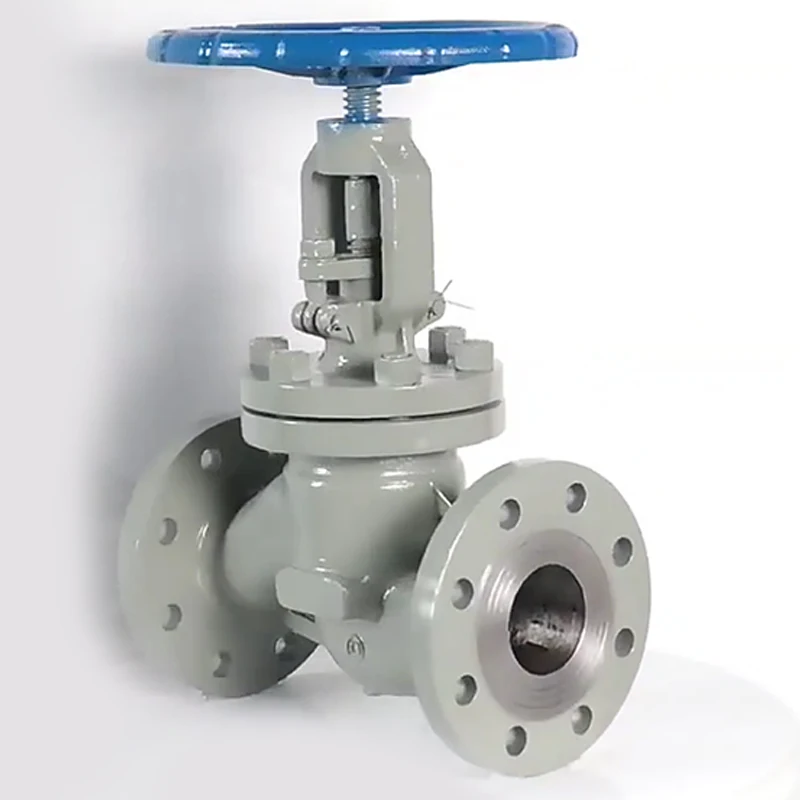 DN100 4inch class 150LB PTFE wcb cast steel  Flow Control Handwheel Water Steam Oil Flange end Globe Valve