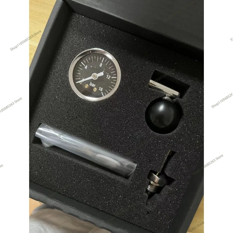 Mischief prank E61 coffee machine variable pressure needle flow limit valve lever pressure gauge Rocket Aibao