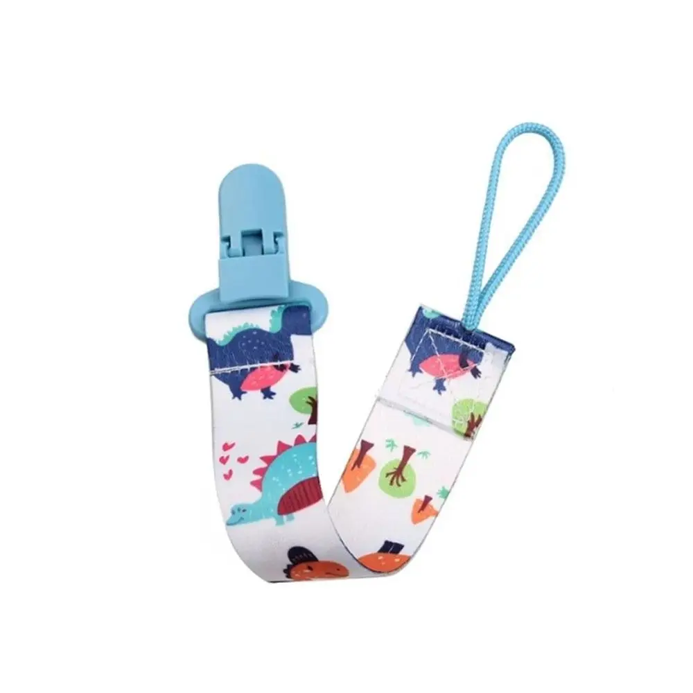 

Cute Anti-lost Pacifier Chain Cartoon Safe Pacifier Chain Clip Infant Teething Toy Soother Holder Chain