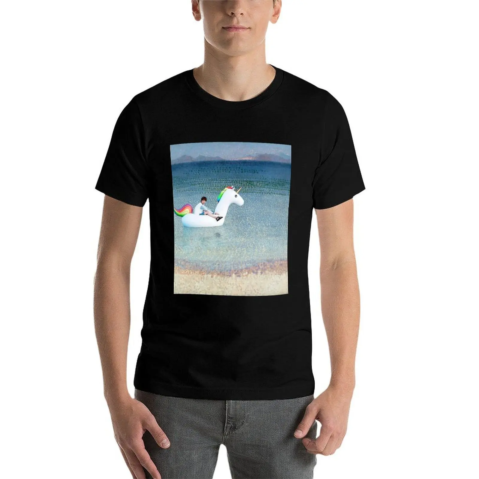 

Jin on the Iles d'Or T-Shirt anime tshirt t shirt custom print T-Shirt