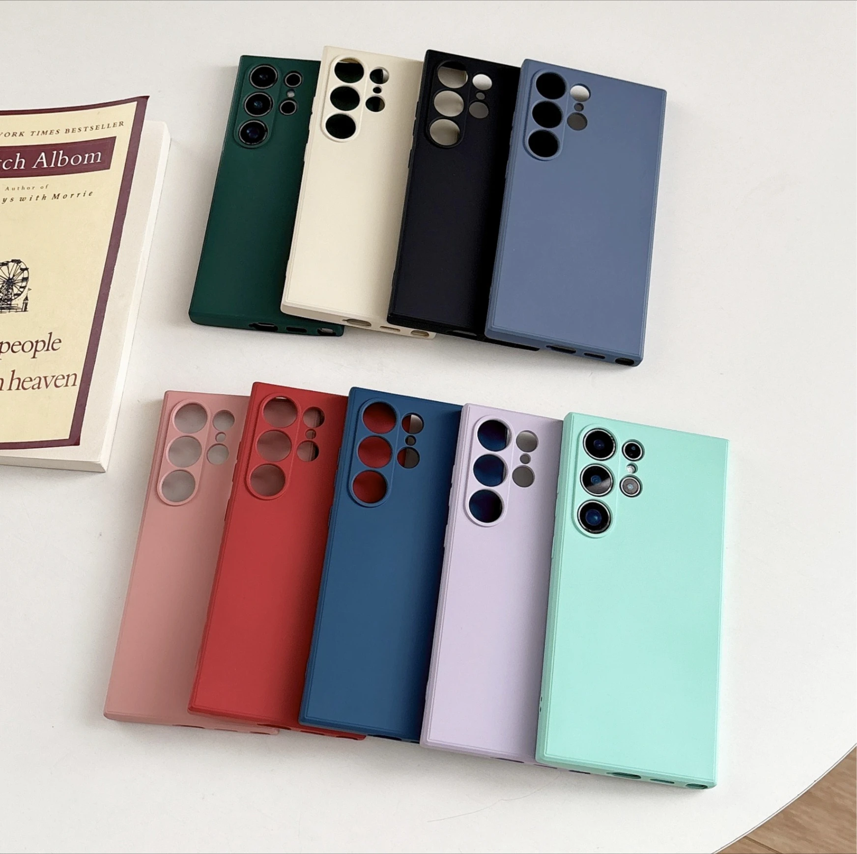 Applicable To Samsung S26 25 24 Plus Ultra Mobile Phone Case New S26 Liquid Silicone Anti-drop Heat Dissipation Ultra-thin