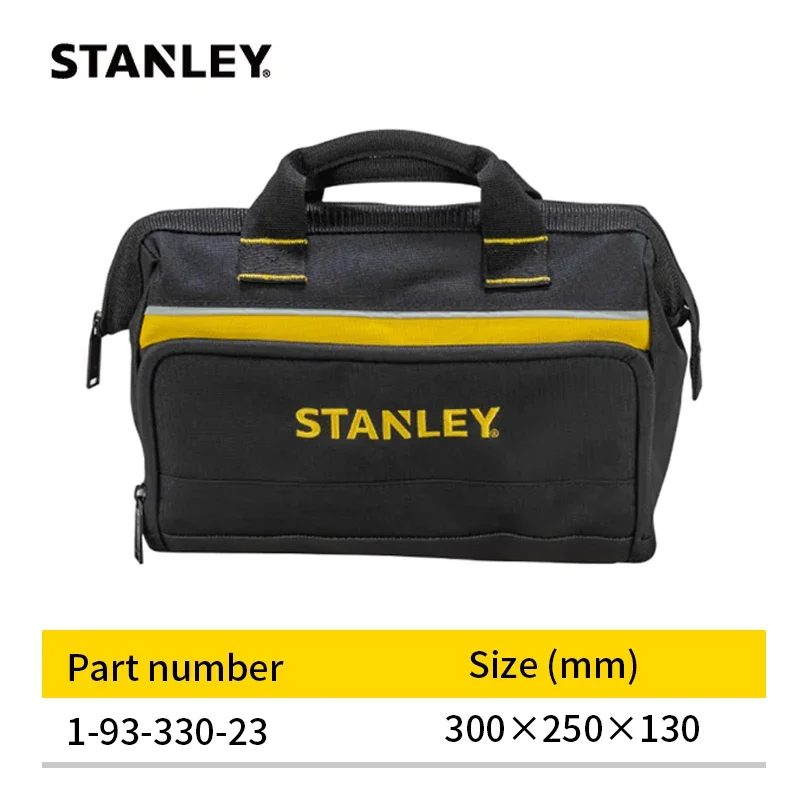 STANLEY Portable Tool Bag Open Design 12'' Comfortable Cotton Handle 15kg Load Capacity Large Capacity 1-93-330-23 - view 2