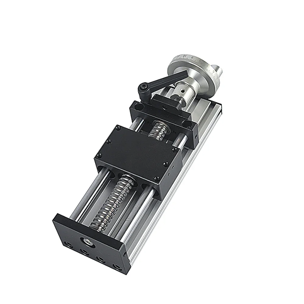 

HLTNC YT003 Double Optical Axis Ball Screw Slide Linear Module Electric Screw Slide Rail Drive Slide Module for CNC Machine