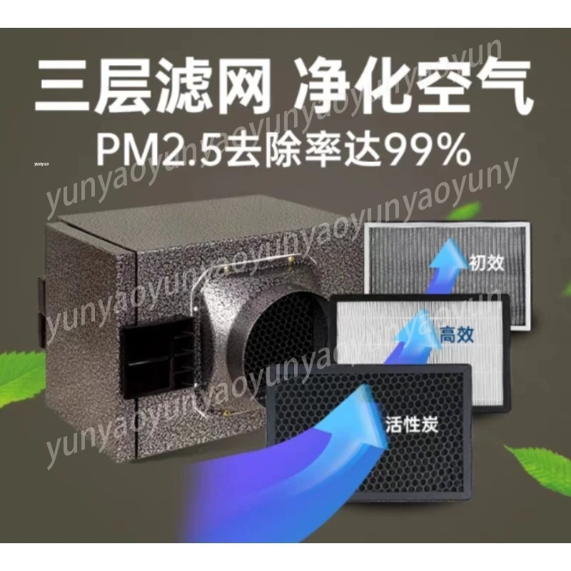 Indoor Air Purification Box PM2.5 Primary High Efficiency Activated Carbon Front Dust Removal Filter Box